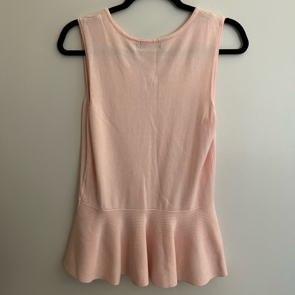 7th Avenue Design Studio by New York & Company Pink Peplum Sweater Size M - Picture 5 of 5